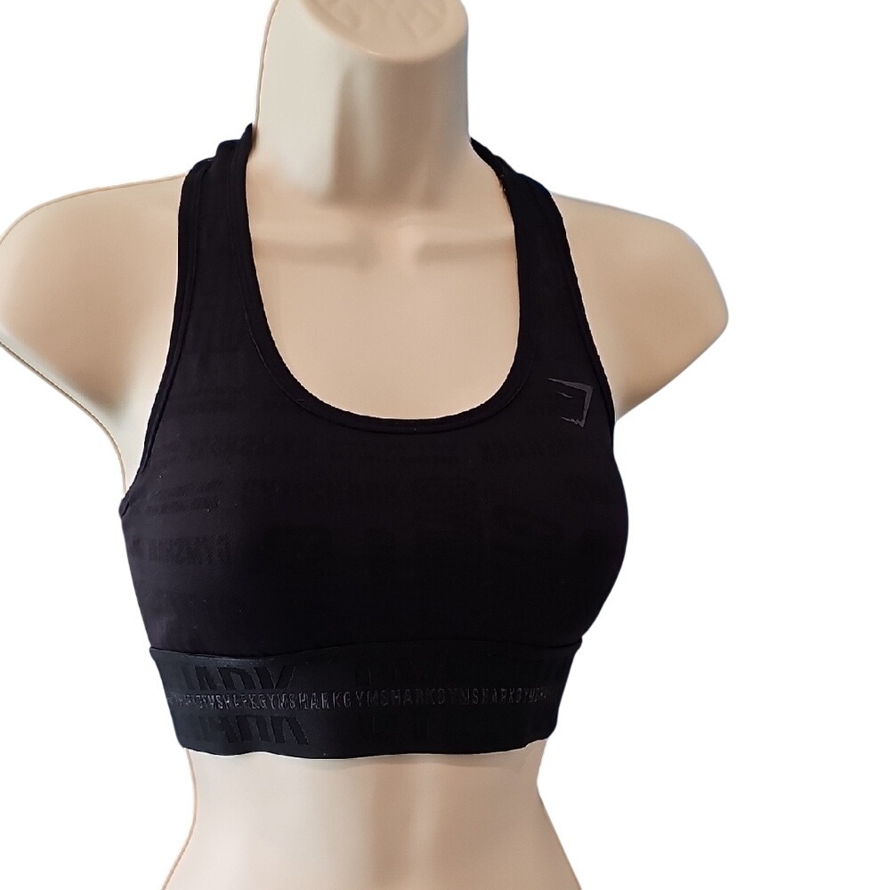 Gymshark Black Women's Sports Bra Size XS
